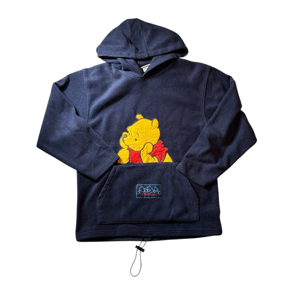 Disney Paris Winnie the Pooh‎ Hoodie 14/16 Fleece Pullover